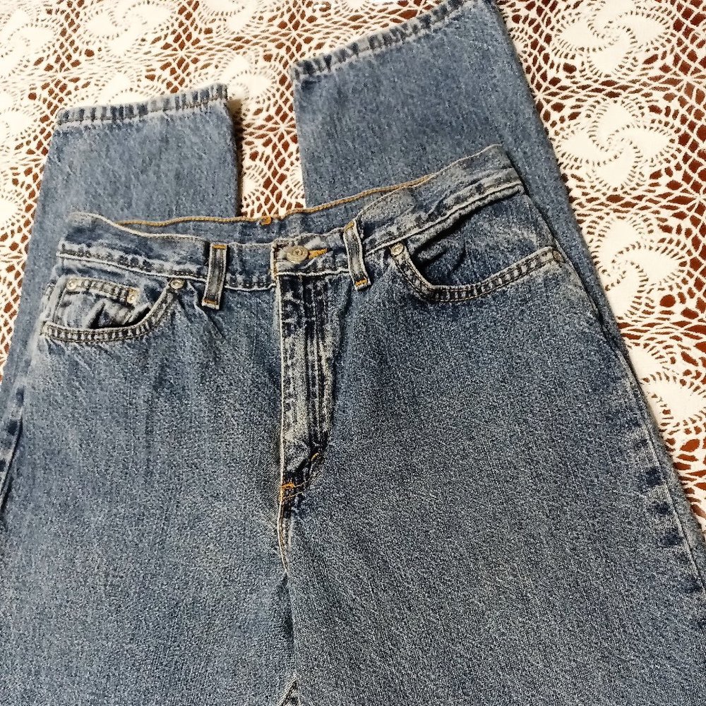 Vintage Jeans, Faded Glory, Straight Leg, 8T, W-14", Inseam-31", Rise- 11"